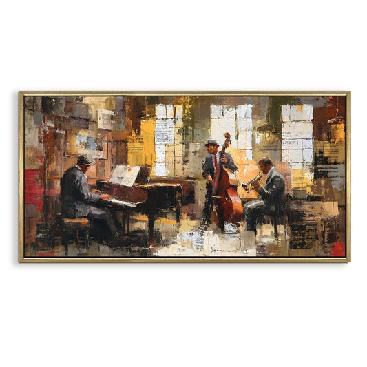 Vintage Jazz Trio Wall Art