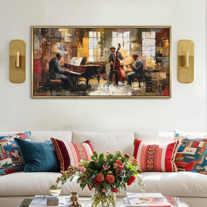 Vintage Jazz Trio Wall Art
