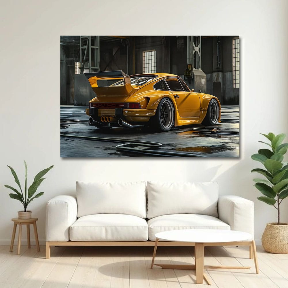 Car Canvas Wall Art For Bedroom And Living Room Decor