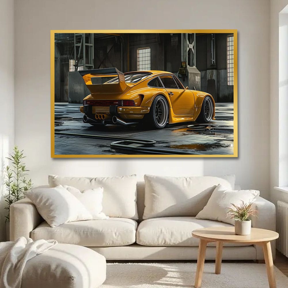 Car Canvas Wall Art For Bedroom And Living Room Decor