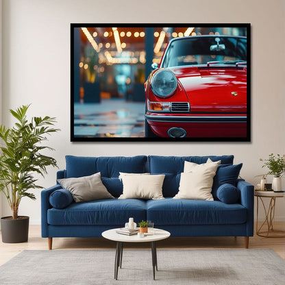 Car Canvas Wall Art For Living Room And Hotel Decoration