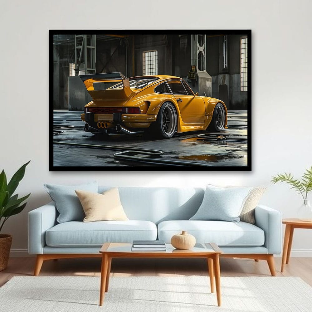 Car Canvas Wall Art For Bedroom And Living Room Decor