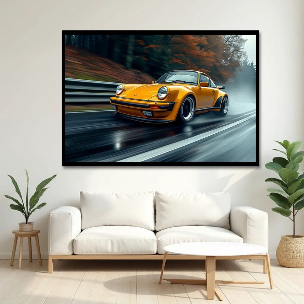 Car Canvas Wall Art For Bedroom And Living Room Decoration