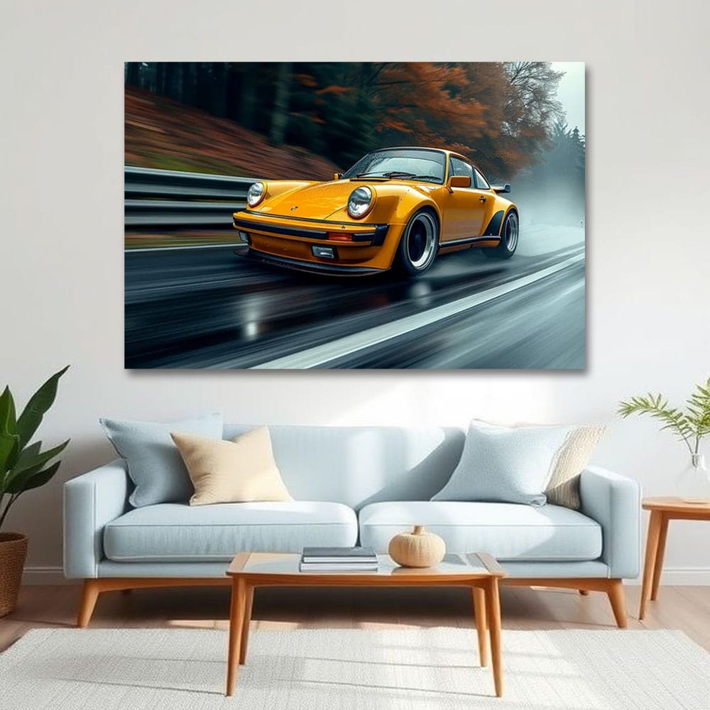 Car Canvas Wall Art For Bedroom And Living Room Decoration