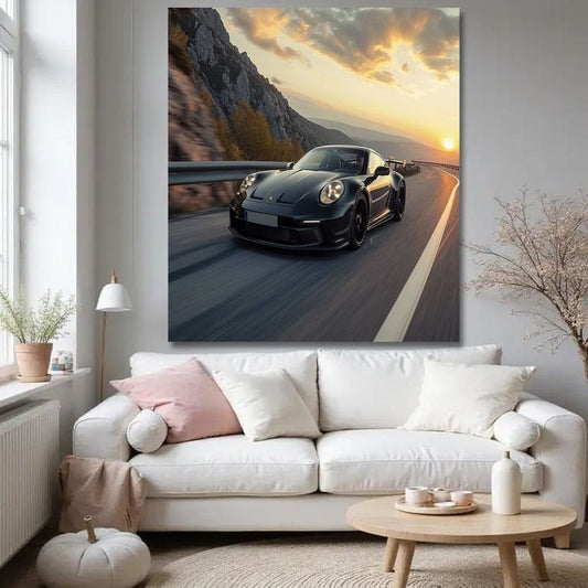 Car Canvas Wall Art For Bedroom And Living Room Decor