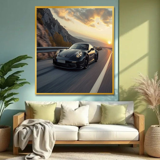 Car Canvas Wall Art For Bedroom And Living Room Decor
