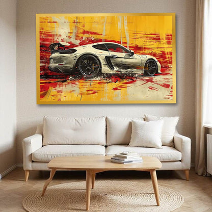 Car Canvas Wall Art For Living Room And Hotel Room Decoration