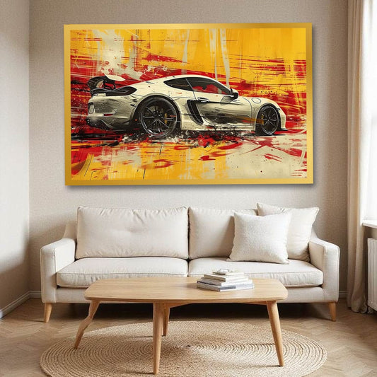 Car Canvas Wall Art For Living Room And Hotel Room Decoration