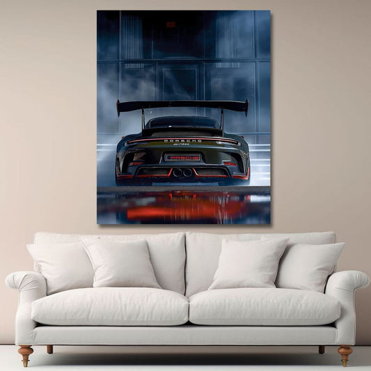 Car Canvas Wall Painting For Bedroom And Living Room Decoration