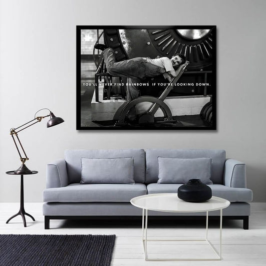 Charlie Chaplin Canvas Wall Art