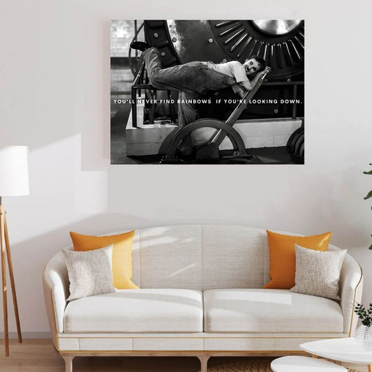 Charlie Chaplin Canvas Wall Art