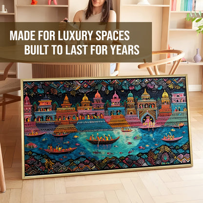 Banaras Ghats Painting