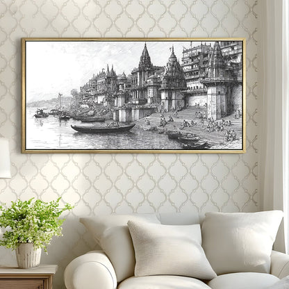  Banaras Ghats Painting 