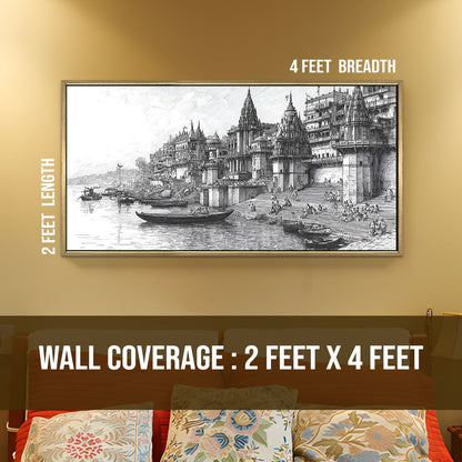  Banaras Ghats Painting 