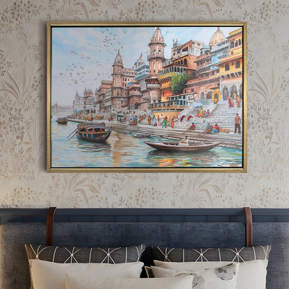 Banaras Ghats Painting