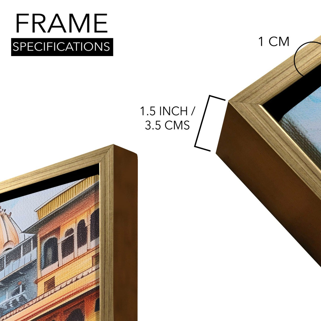 Banaras Ghats Painting – Varanasi Spiritual City Canvas Decor