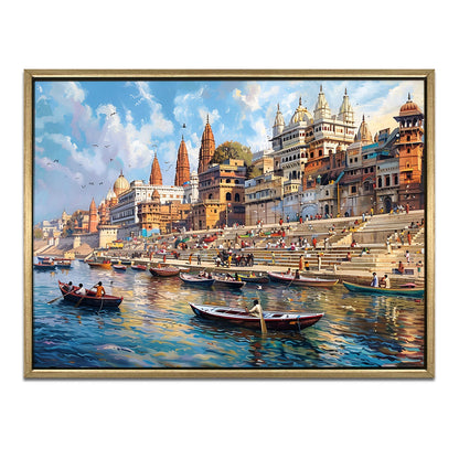 Banaras Ghats Painting