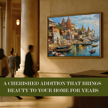 Banaras Ghats Painting