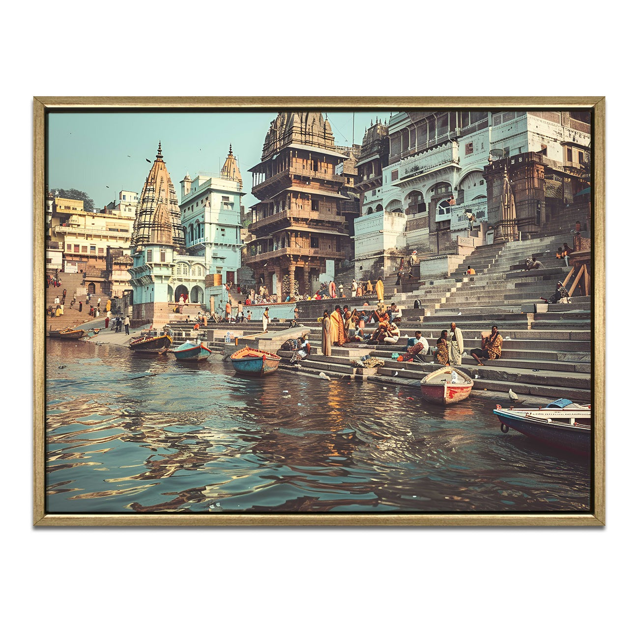  Banaras Ghats Painting 