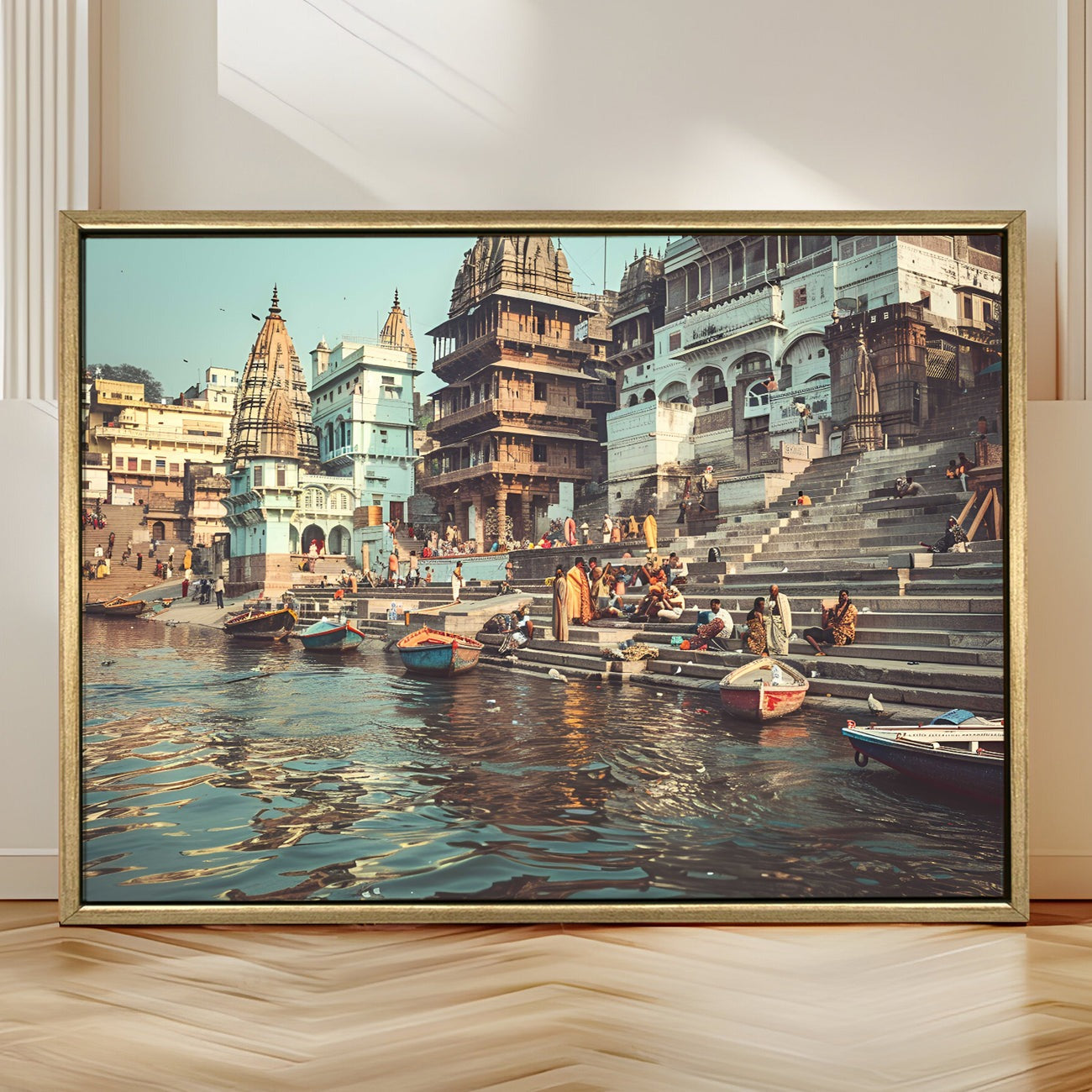  Banaras Ghats Painting 