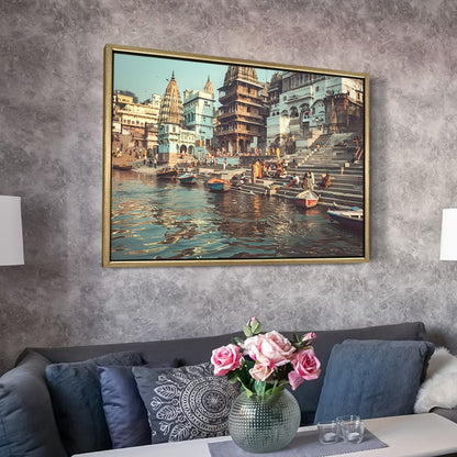  Banaras Ghats Painting 