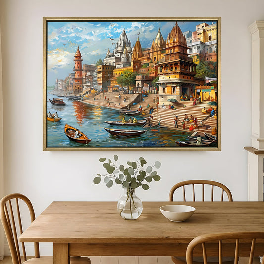  Banaras Ghats Painting 