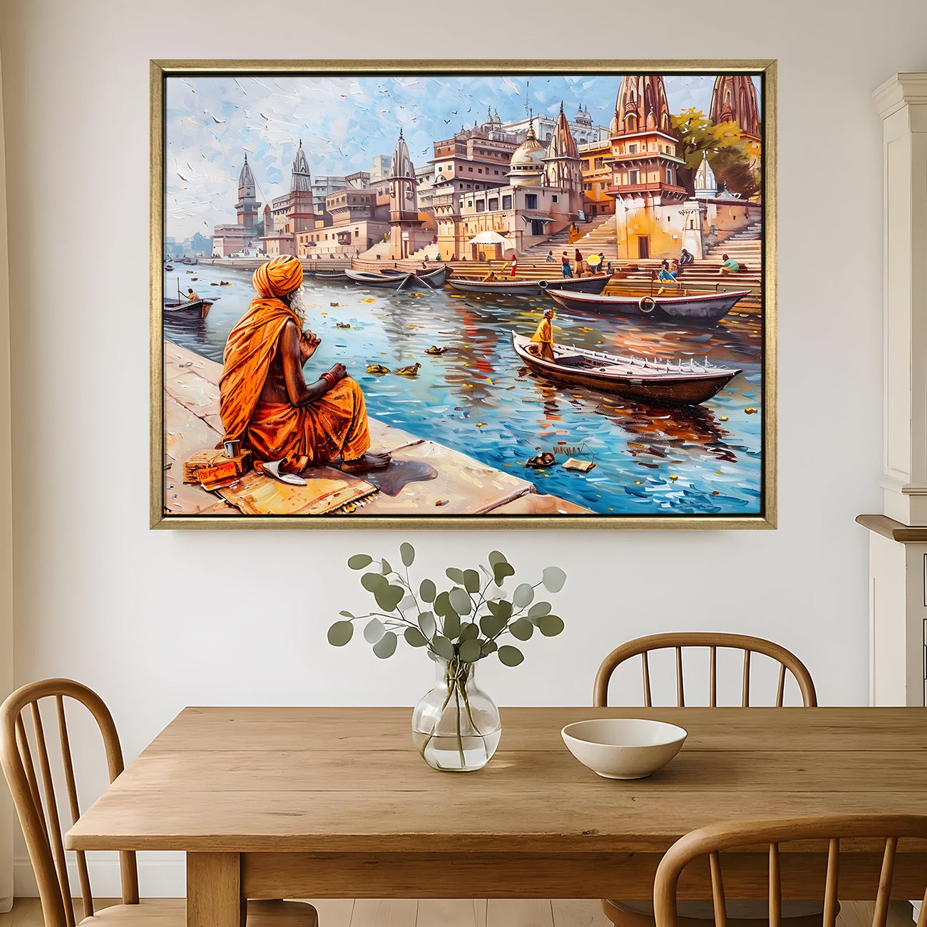  Banaras Ghats Painting 