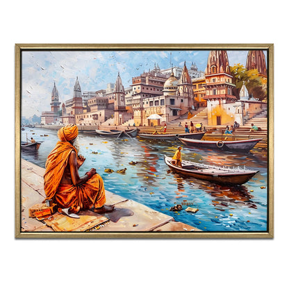  Banaras Ghats Painting 
