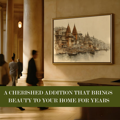 Banaras Ghats Painting