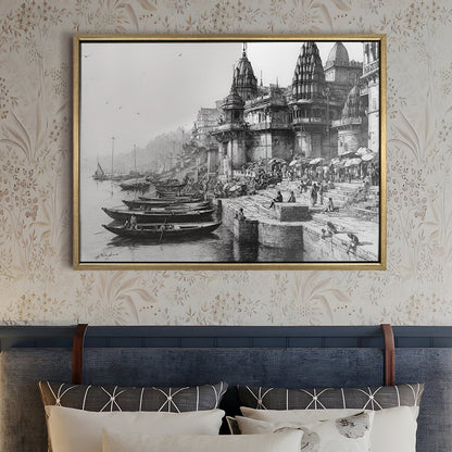 Banaras Ghats Painting