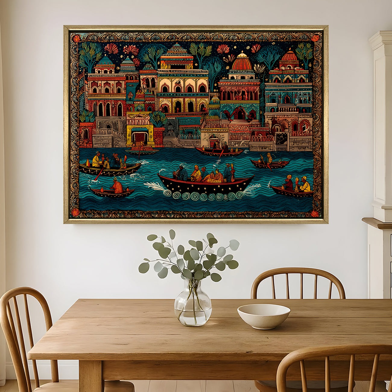  Banaras Ghats Painting 