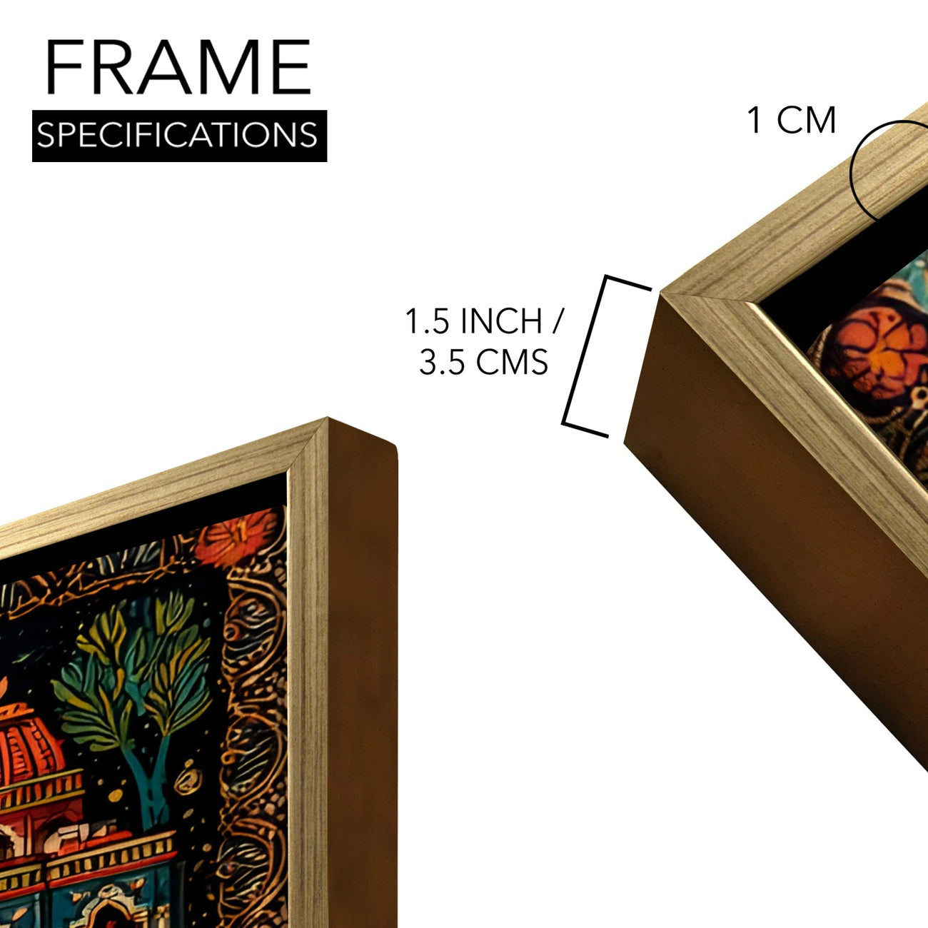 Banaras Ghats Painting – Artistic Indian City Canvas for Wall Decor