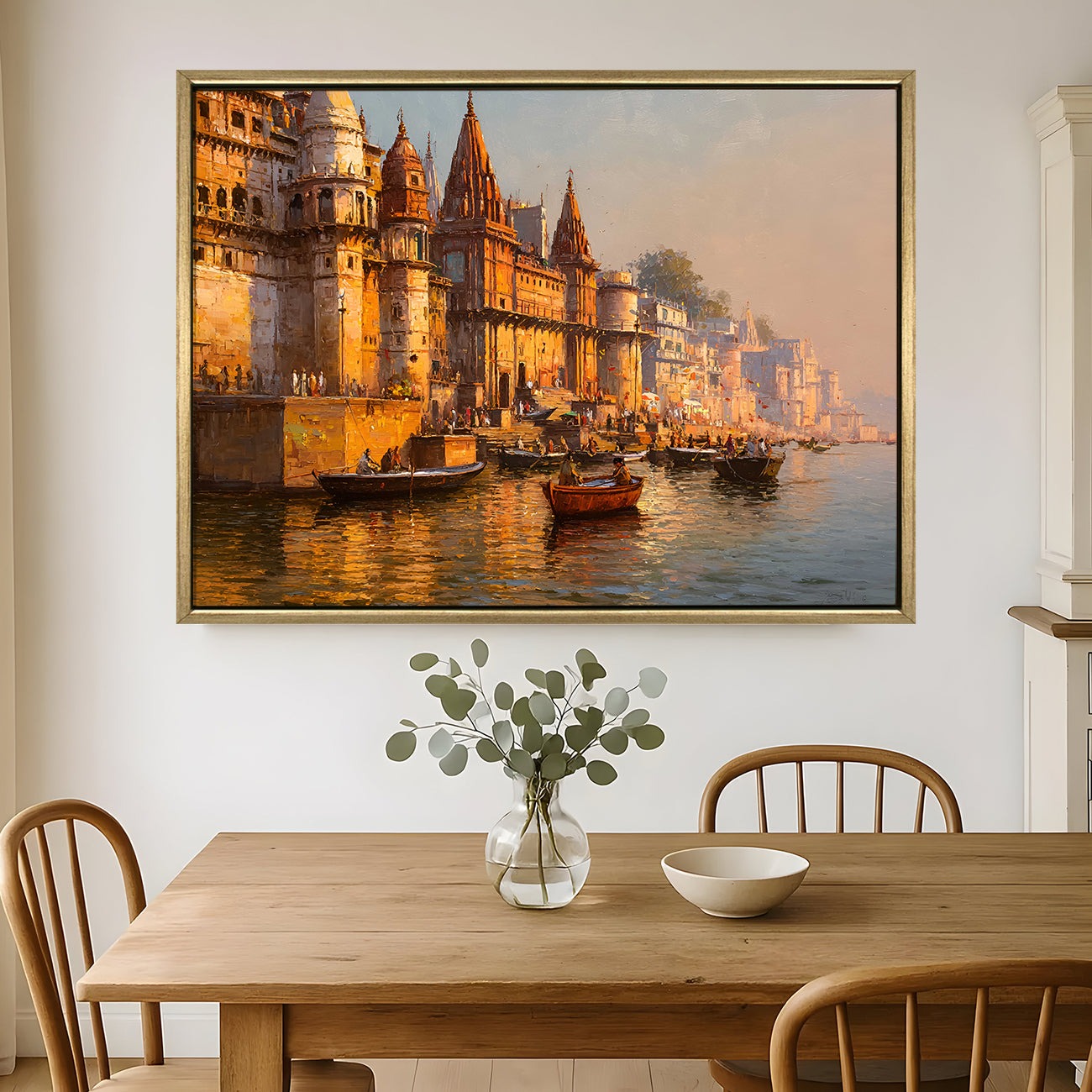 Banaras Ghats Painting