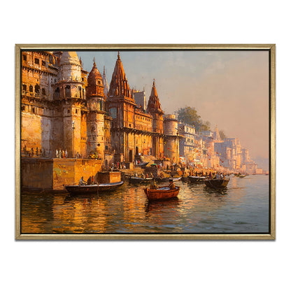 Banaras Ghats Painting