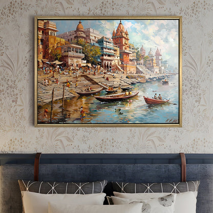 Banaras Ghats Painting