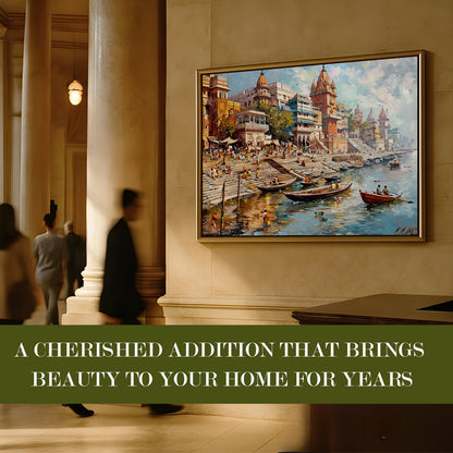 Banaras Ghats Painting