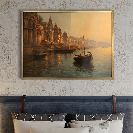 Banaras Ghats Painting