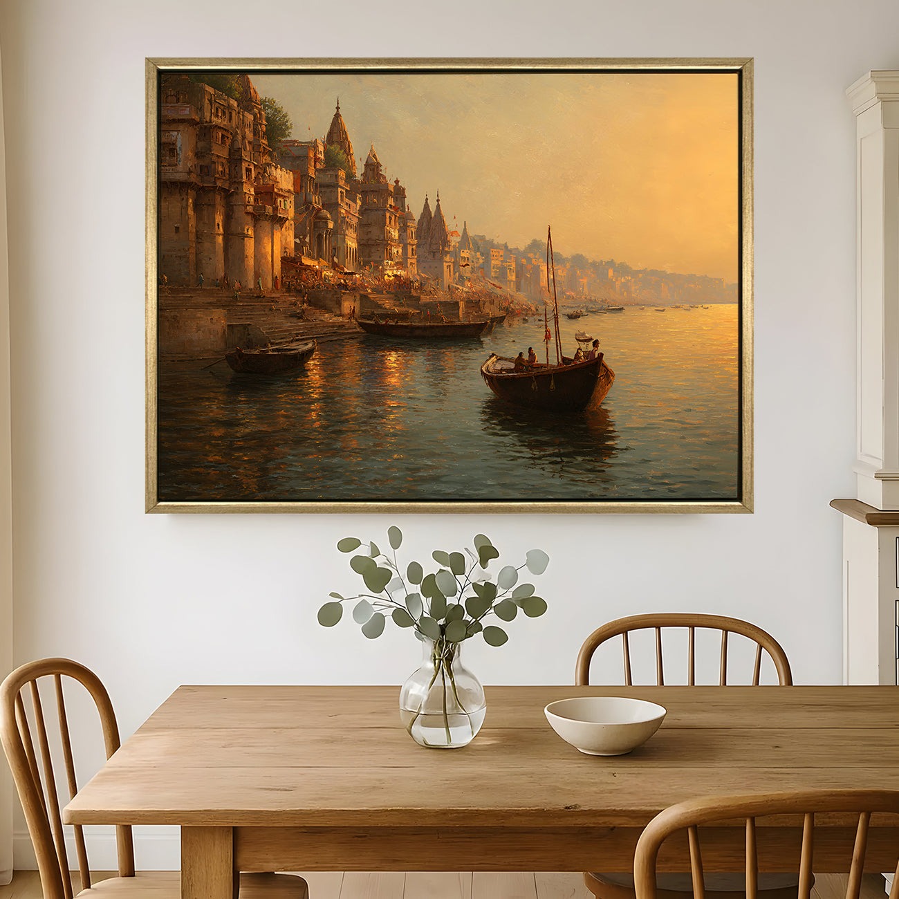 Banaras Ghats Painting