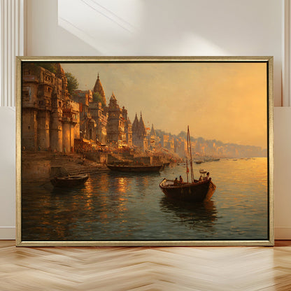 Banaras Ghats Painting