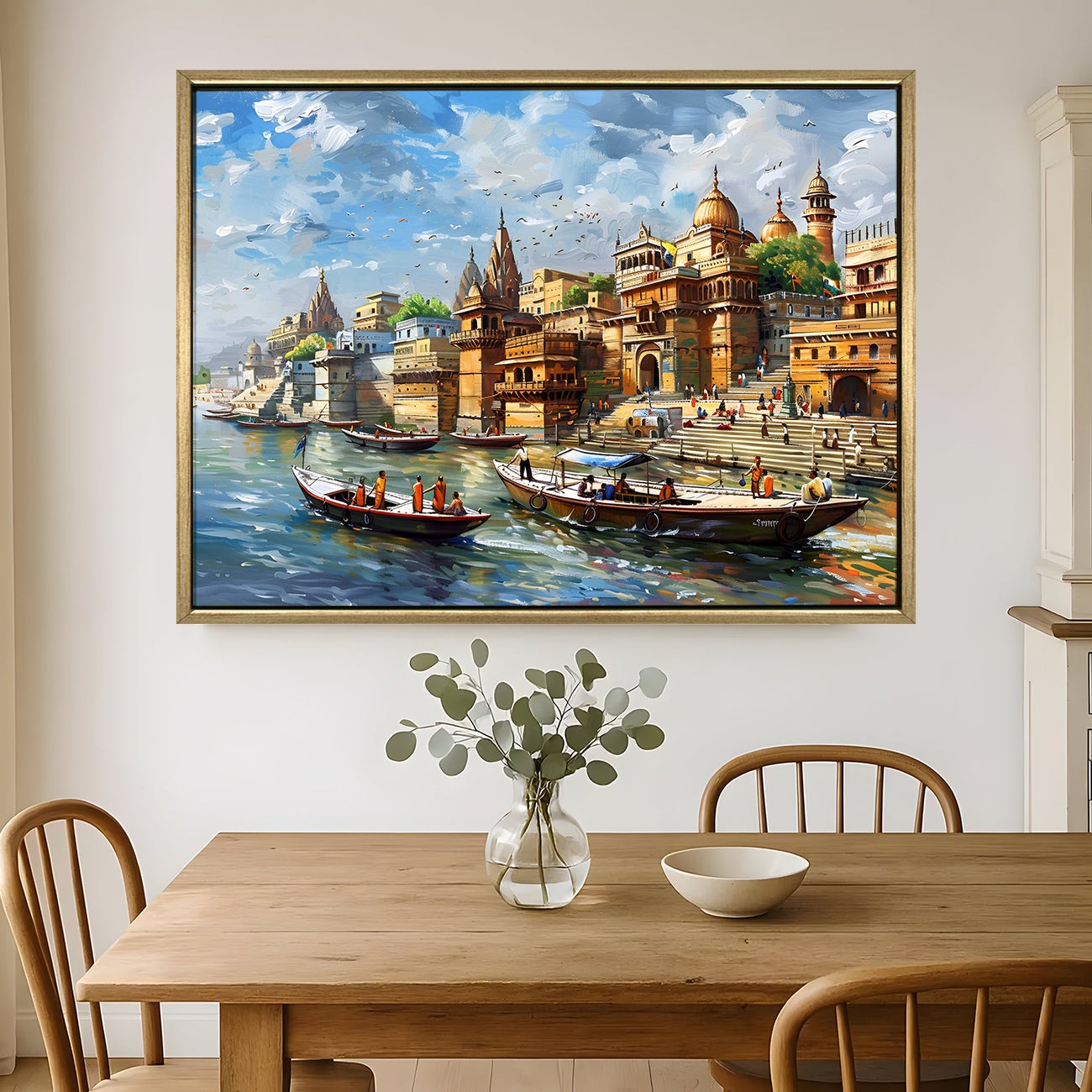 Banaras Ghats Painting