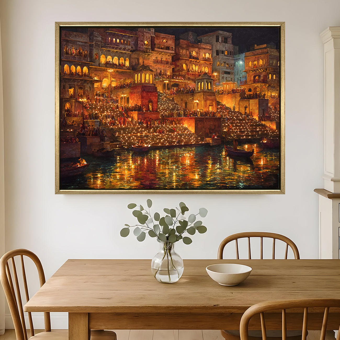 Banaras Ghats Painting