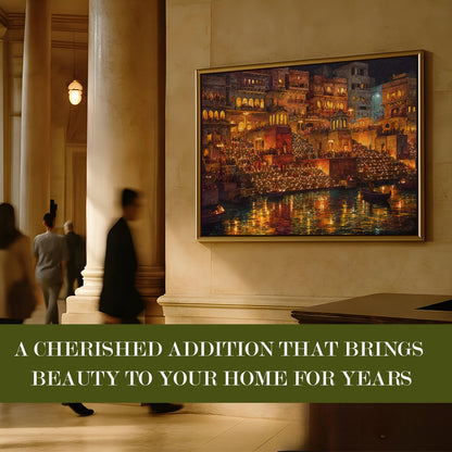 Banaras Ghats Painting