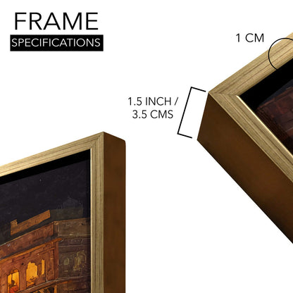 Banaras Ghats Painting – Premium Quality Canvas for Living Room