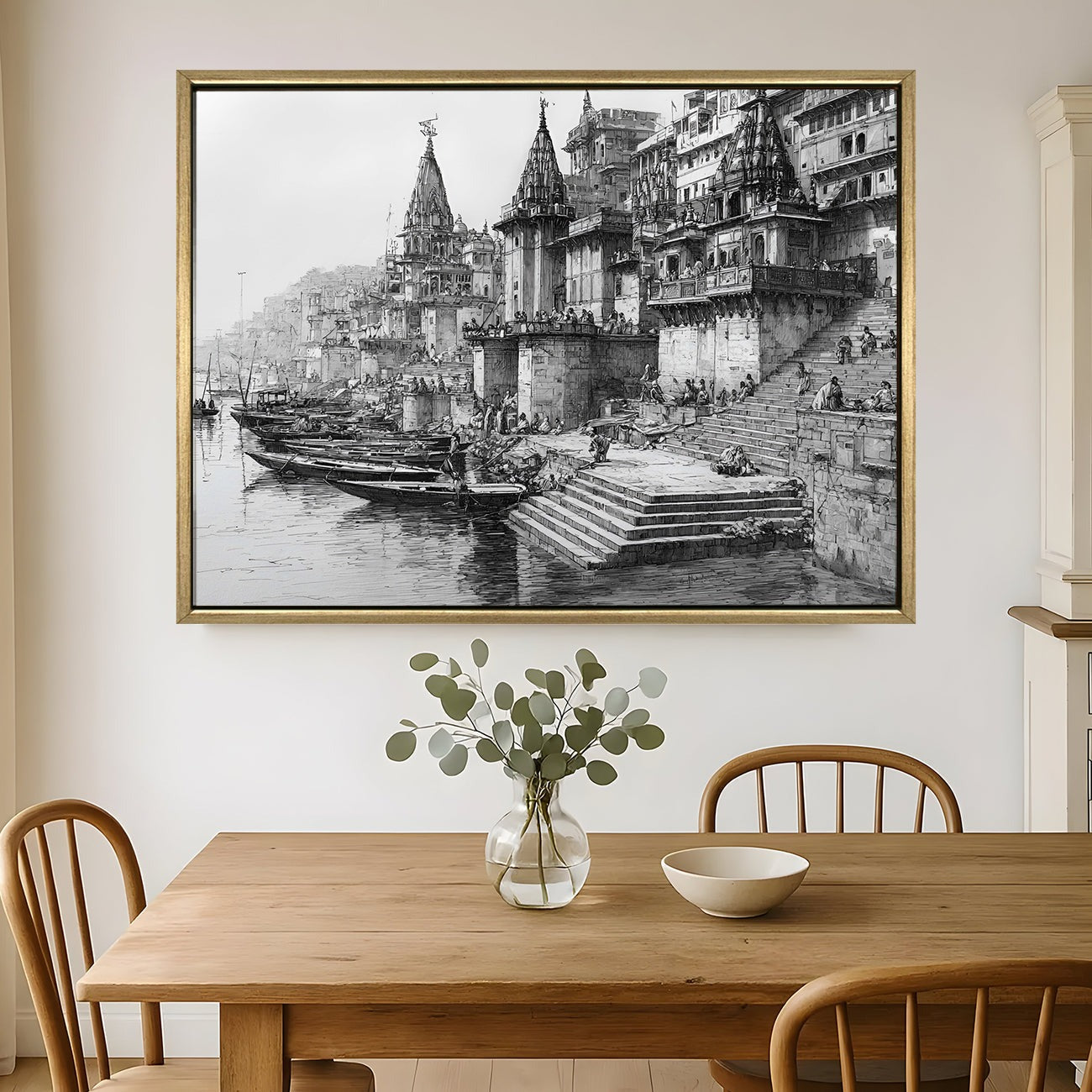  Banaras Ghats Painting 