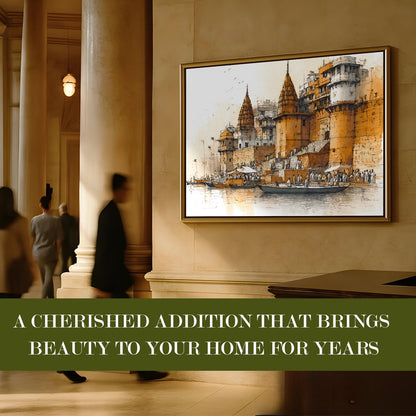  Banaras Ghats Painting 