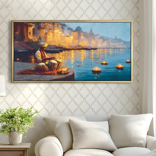  Banaras Ghats Painting 