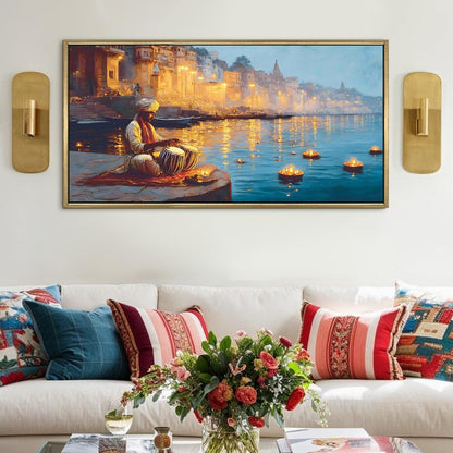  Banaras Ghats Painting 