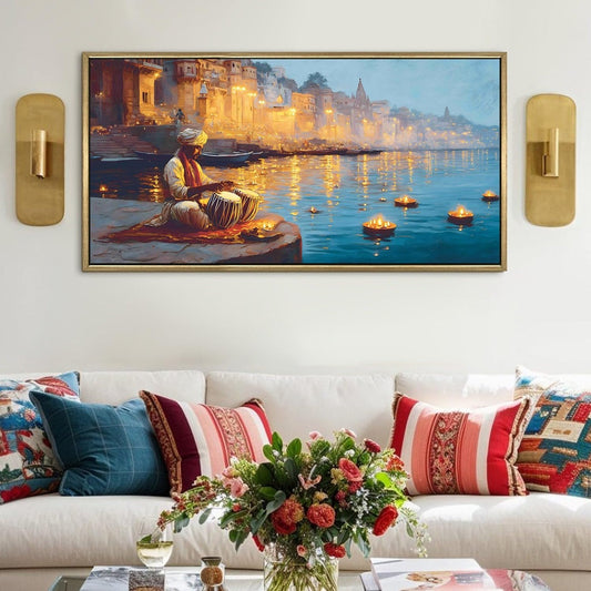  Banaras Ghats Painting 