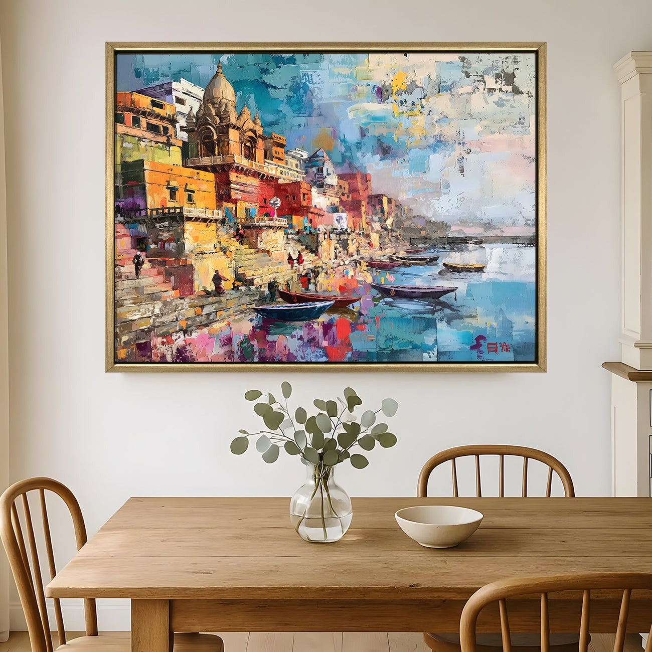  Banaras Ghats Painting 