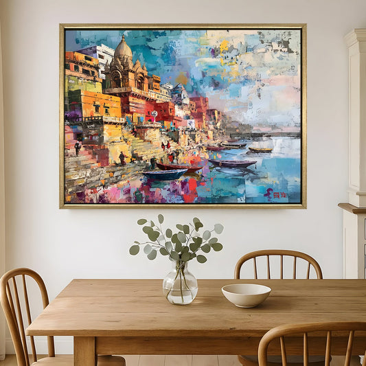  Banaras Ghats Painting 
